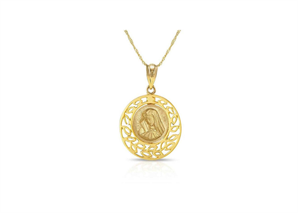 Virgin Mary Filigree Fashion Pendant